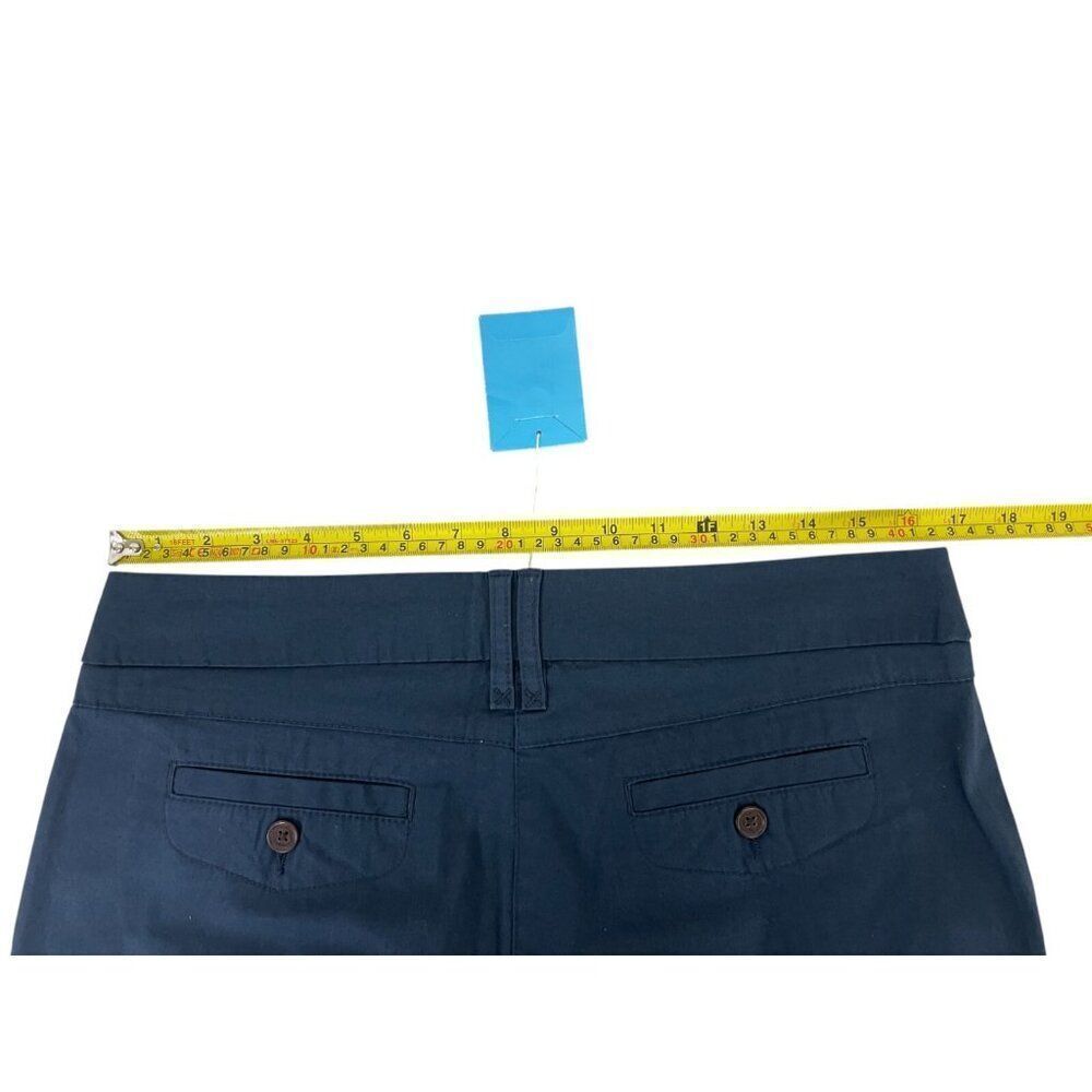 Boden Womens Pants chinos Blue UK 14 US 10 Bootcut Leg Stretch Flat Front NWT - Picture 12 of 16